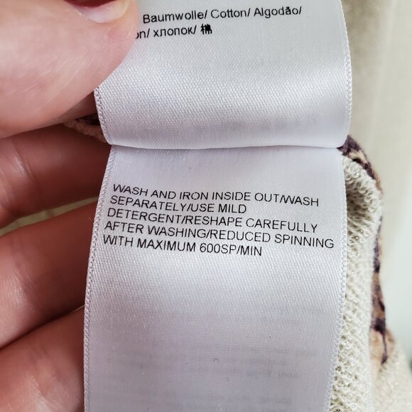 ESCADA SPORT Asymmetric Zip Jacket Blazer Cotton Metallic Women's 34 EU, XS US - Picture 13 of 16